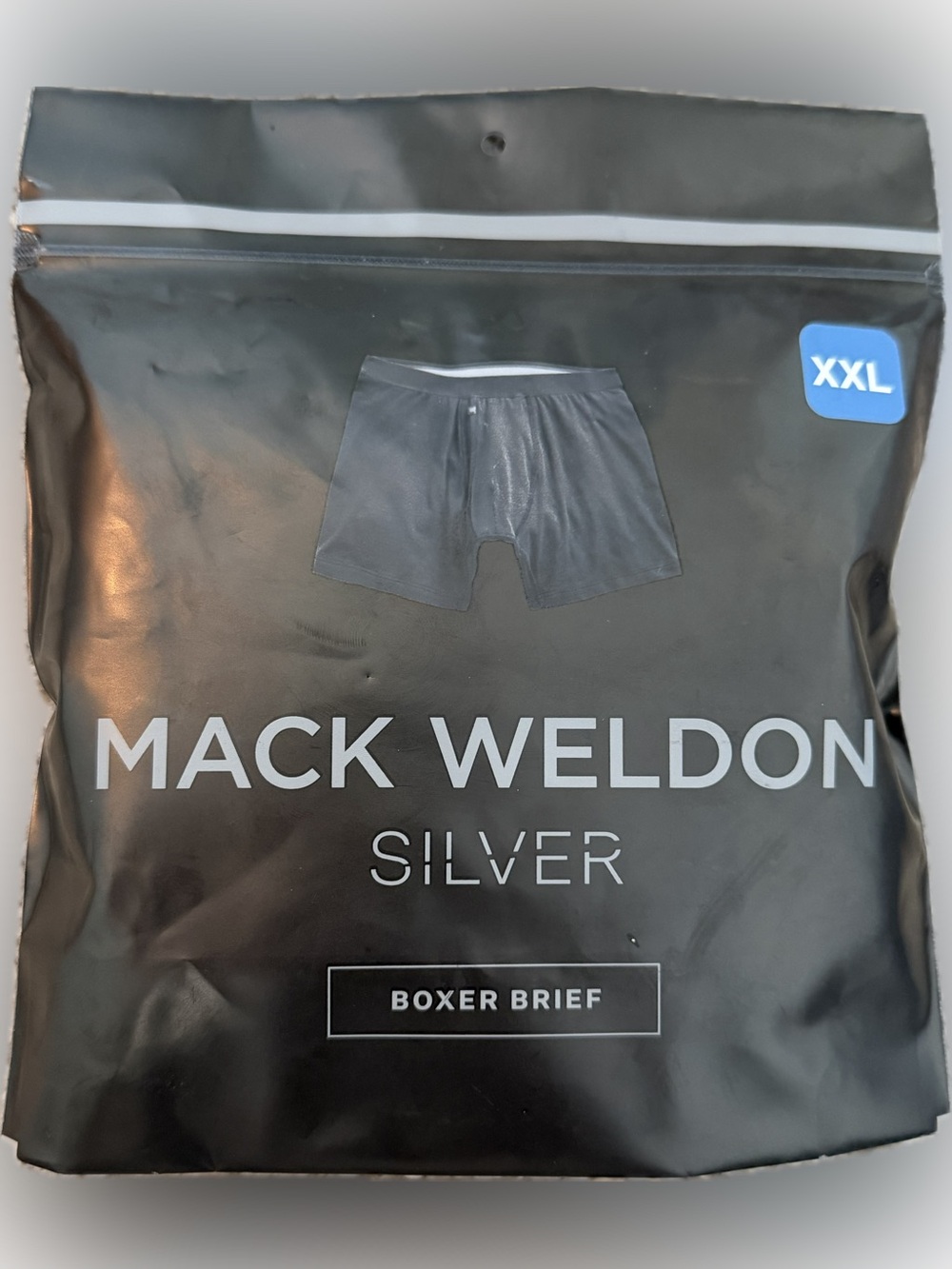 Mack Weldon Silver Boxer Brief - Blue Heaven (XXL)
